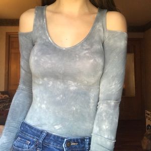 American Eagle Cold Shoulder Bodysuit